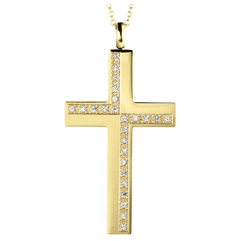 Men's Carlton Diamond Cross