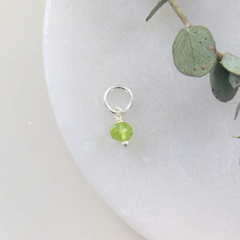 Tiny August Birthstone - Peridot