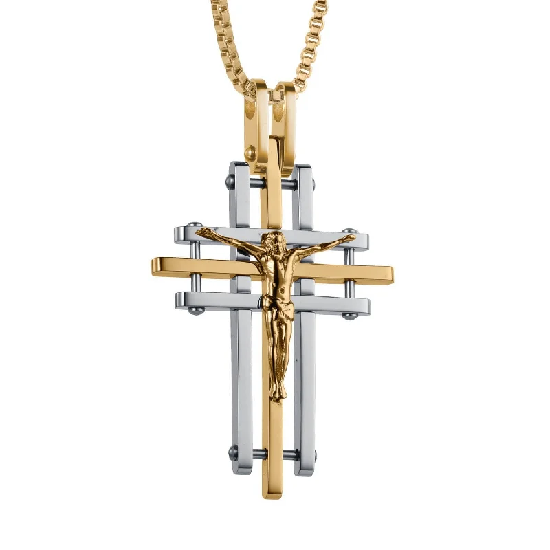 Uplifting Crucifix Pendant