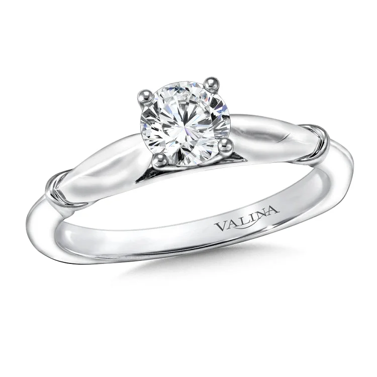 Solitaire Diamond Engagement Ring