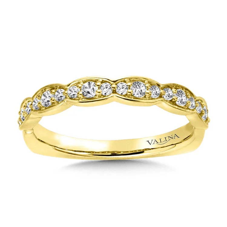 Stackable Diamond Wedding Band