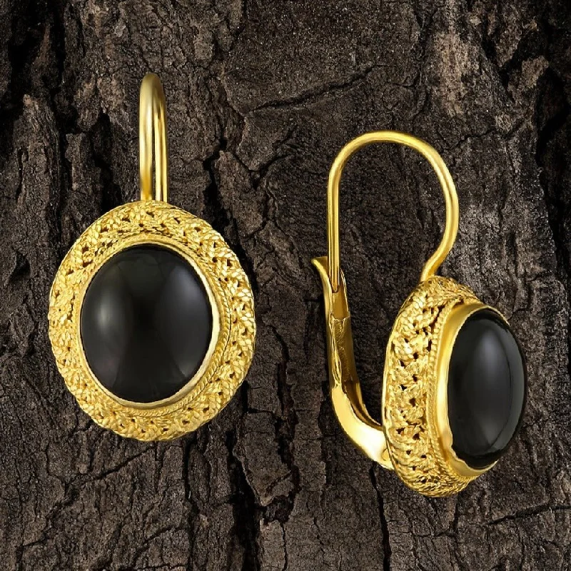 Avonlea Onyx Earrings