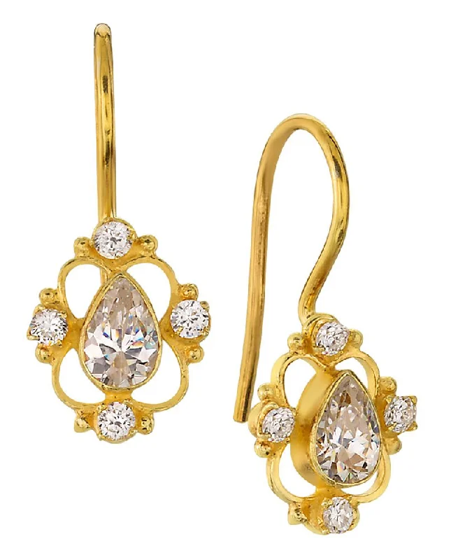 Daphne Dearheart Cubic Zirconia Earrings