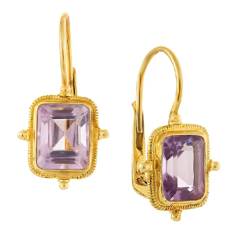 Olympian Amethyst Earrings