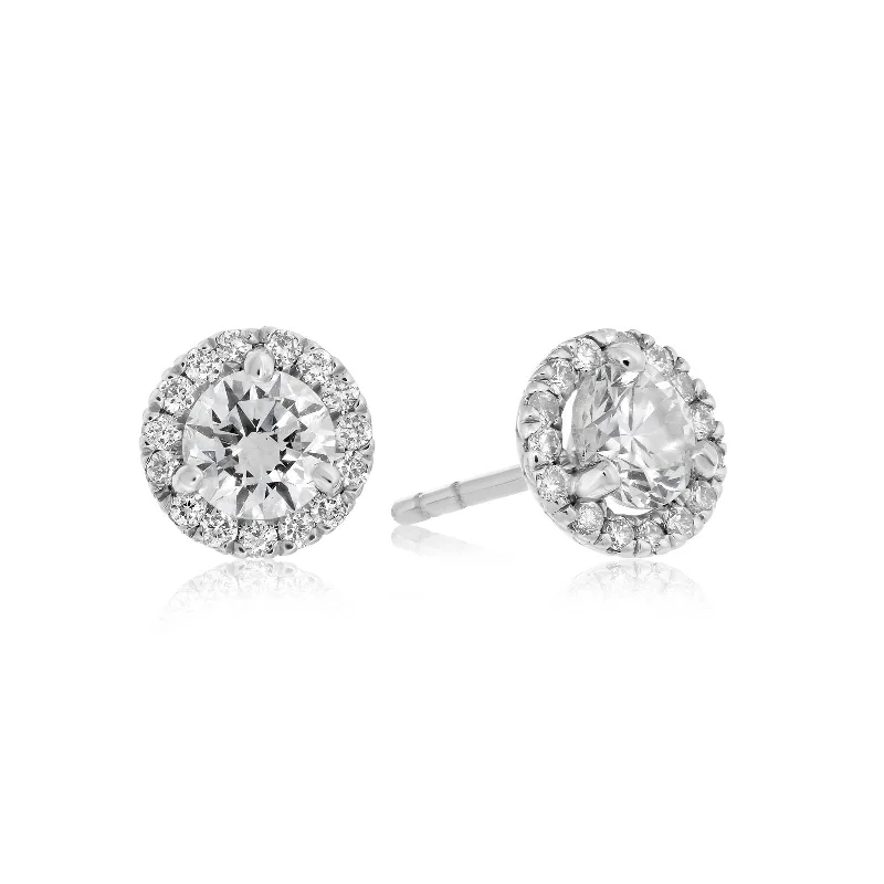 1/2 Carat Diamond Margarita Studs