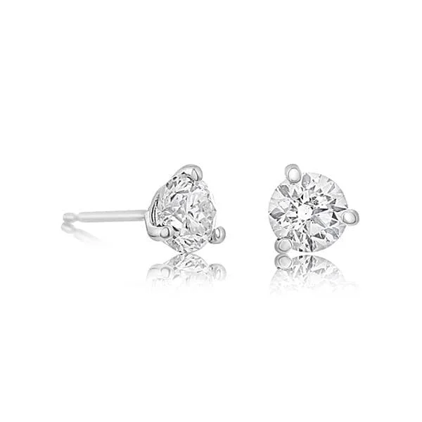 3/4 Carat Diamond Stud Earrings