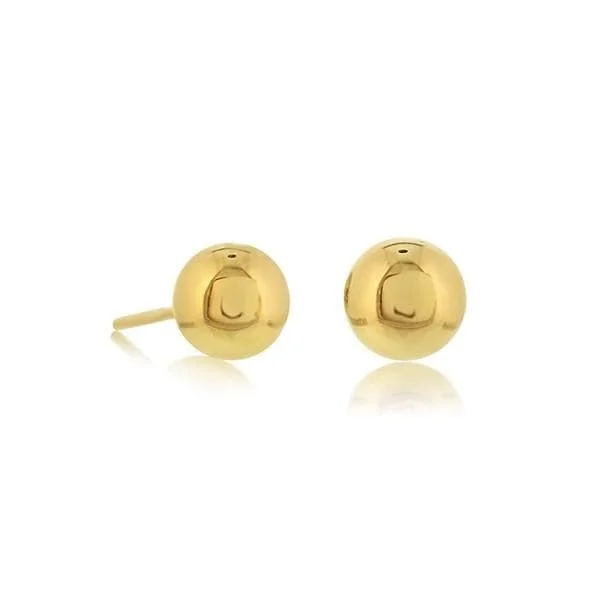 6mm Ball Stud Earrings