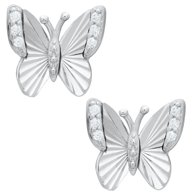 Children's Butterfly Earrings