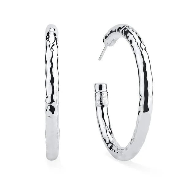 IPPOLITA Classico Hammered Hoops