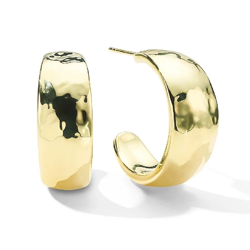 IPPOLITA Classico Hammered Hoops