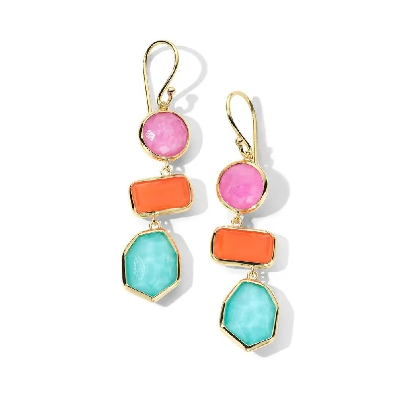 IPPOLITA Rock Candy Drop Earrings in Summer Rainbow