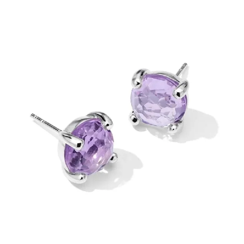 IPPOLITA Rock Candy Mini Stud Earrings in Amethyst