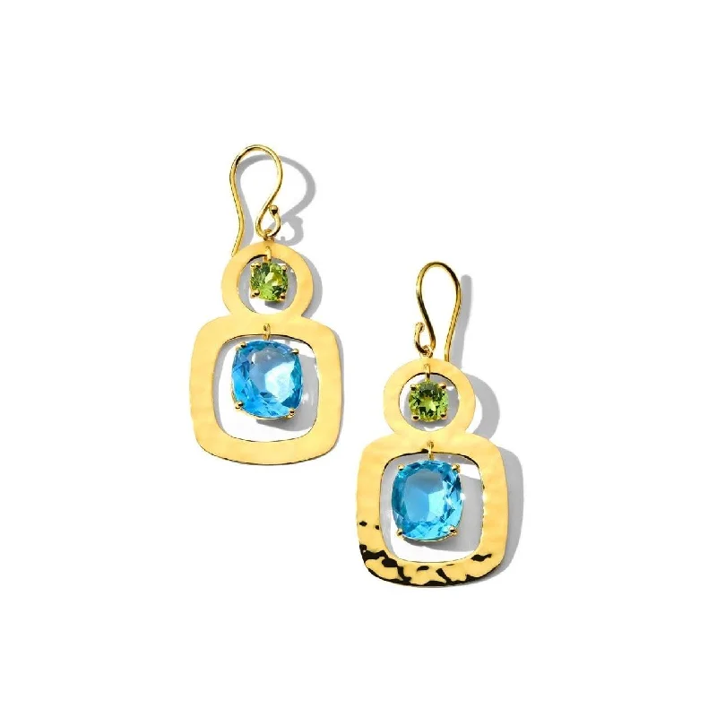 IPPOLITA Rock Candy Rainbow Crinkle Earrings