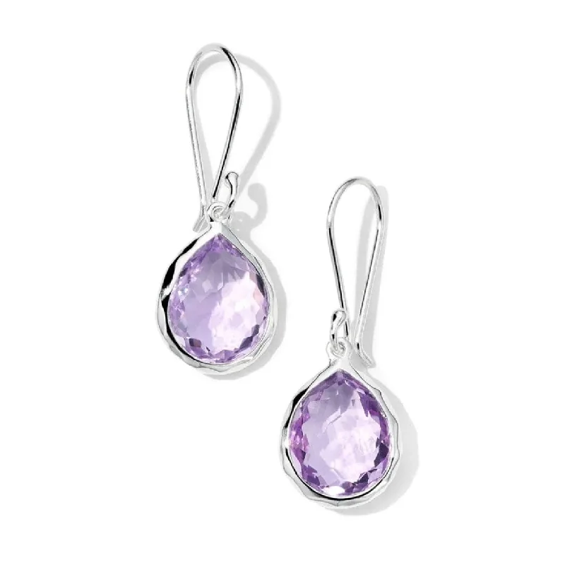 IPPOLITA Rock Candy Teeny Teardrop Earrings in Amethyst