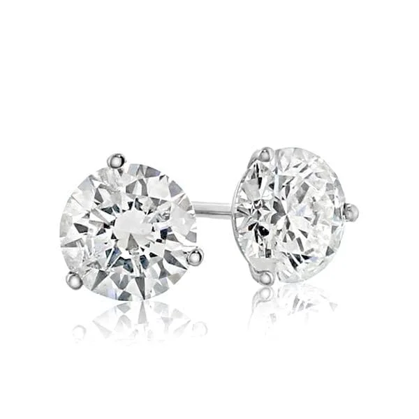 KWIAT Platinum 2.65 Carat Diamond Studs