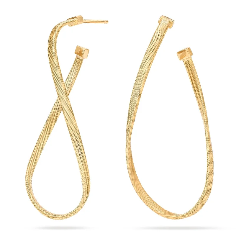 MARCO BICEGO Marrakech Medium Twisted Hoops