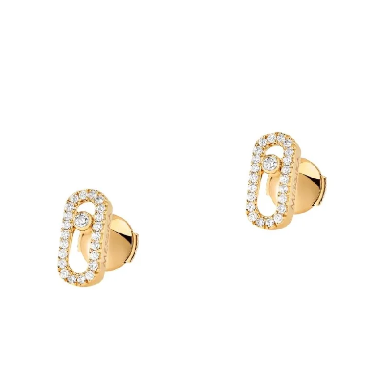 MESSIKA Move Uno Pave Stud Earrings