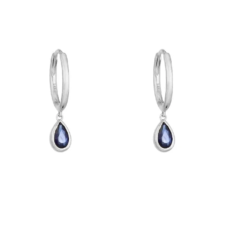 MY STORY Monica Blue Sapphire Earrings