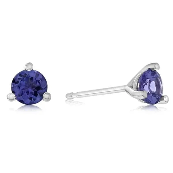 Tanzanite Stud Earrings