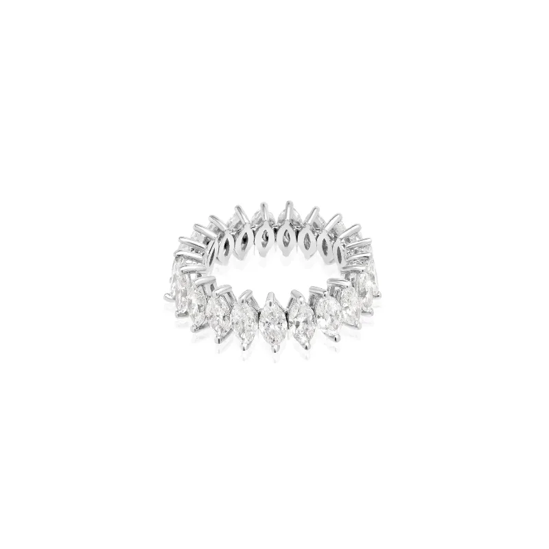 Marquise Diamond Eternity Band