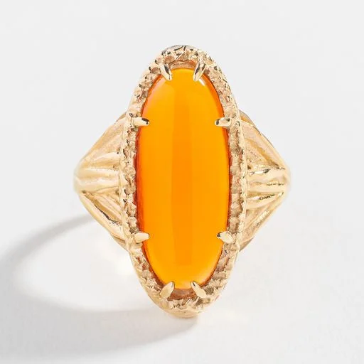 ROOTS TO SEED RING | CARNELIAN