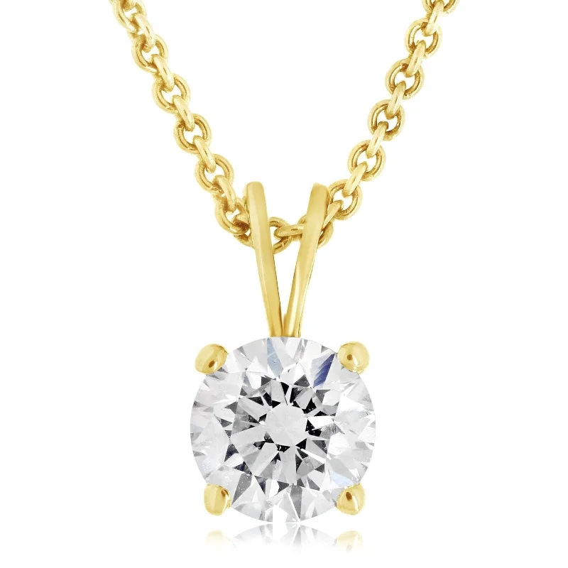 1.20 Carat Diamond Solitaire Pendant