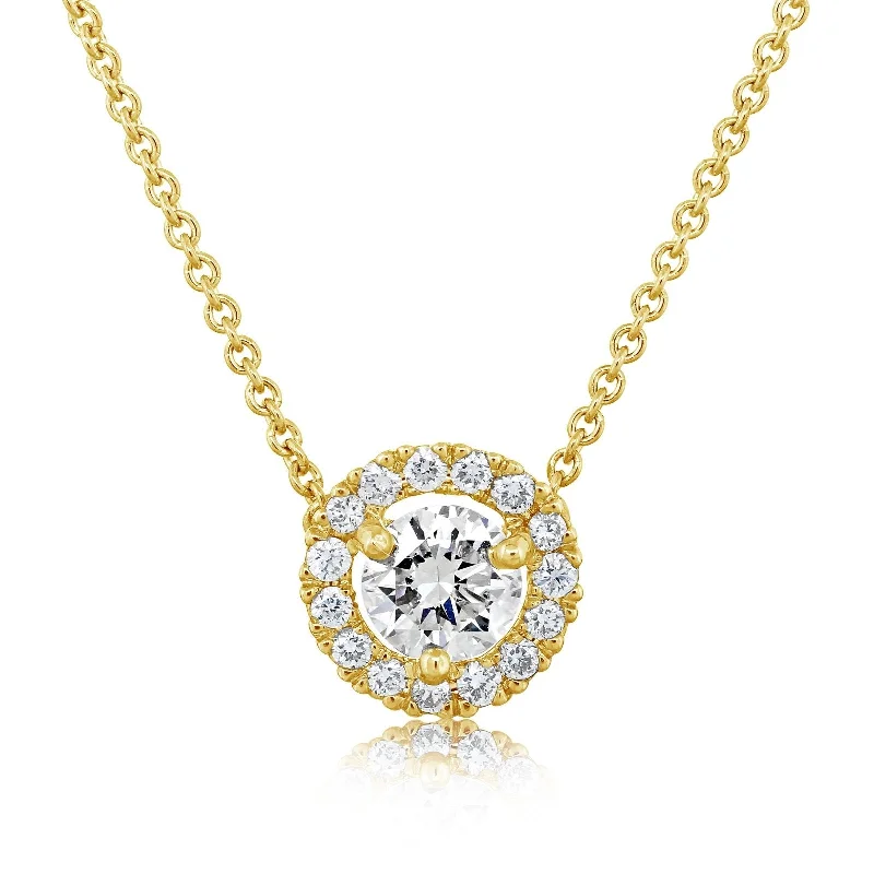 1/2 Carat Diamond Margarita Necklace