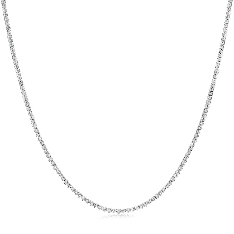 1.96 Carat Diamond Tennis Necklace