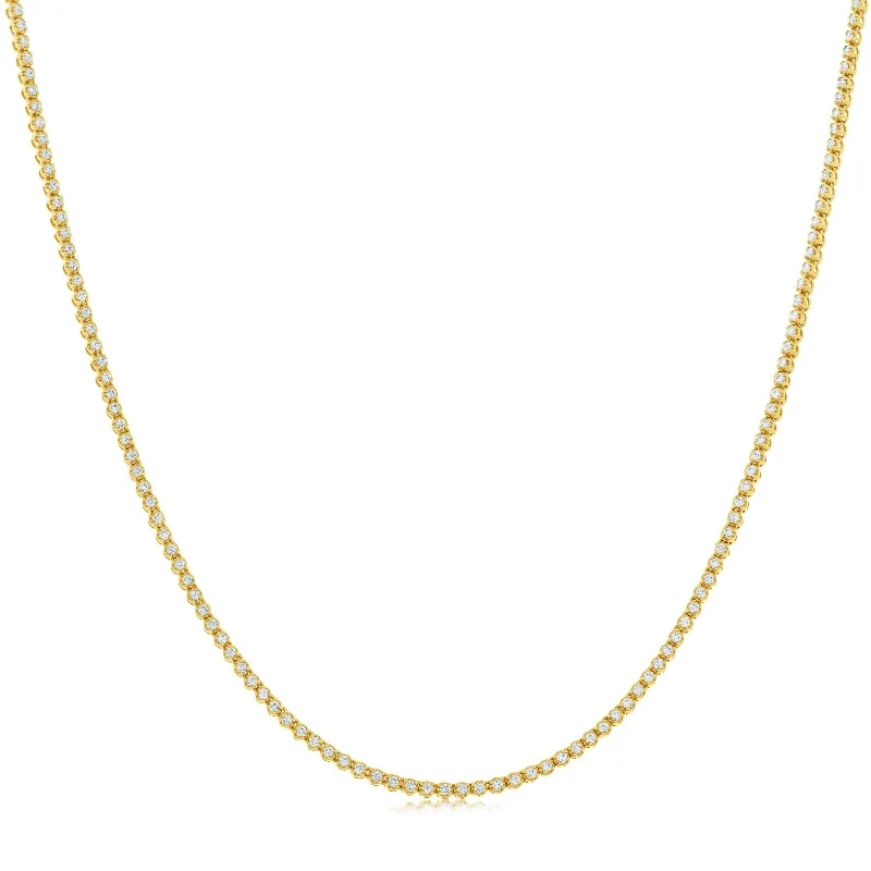 1.96 Carat Diamond Tennis Necklace