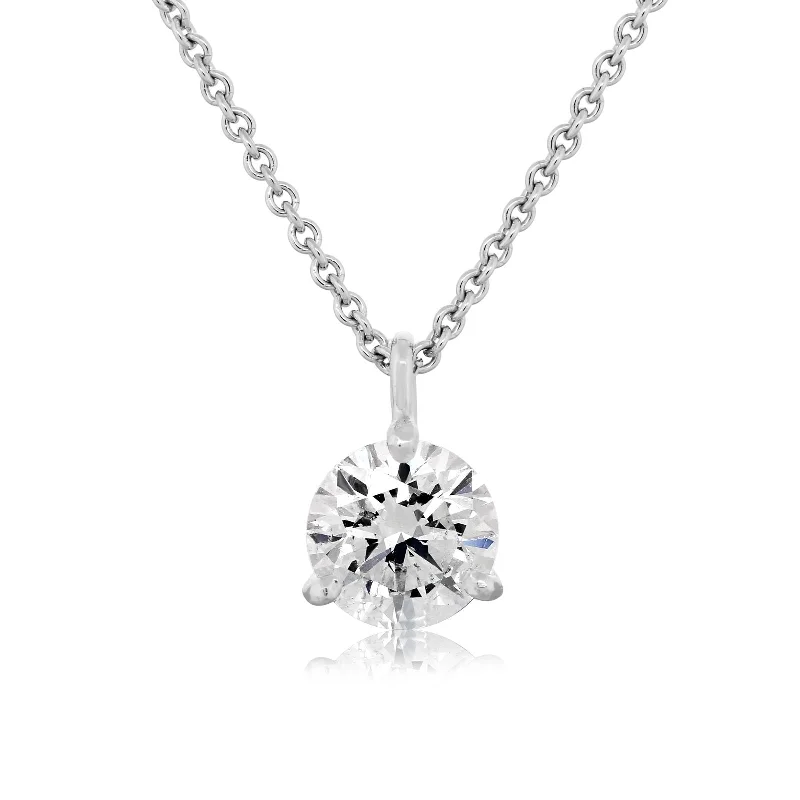 1 Carat Diamond Solitaire Pendant