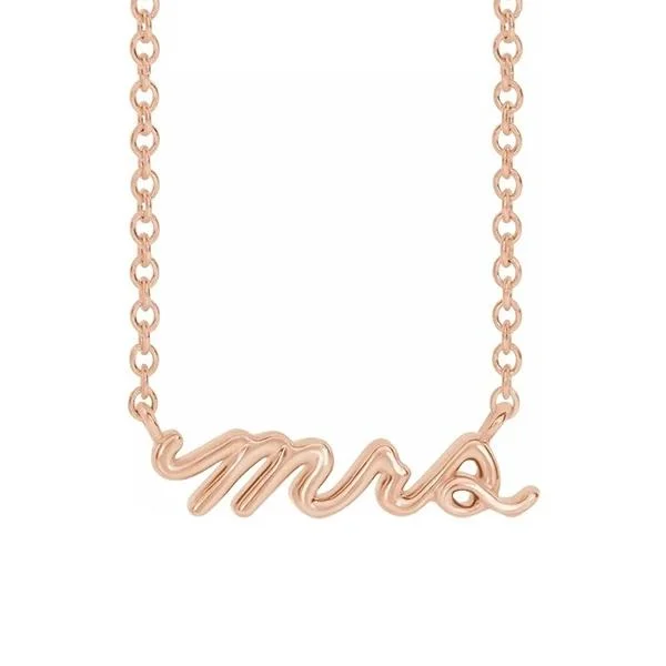 'Mrs' Necklace