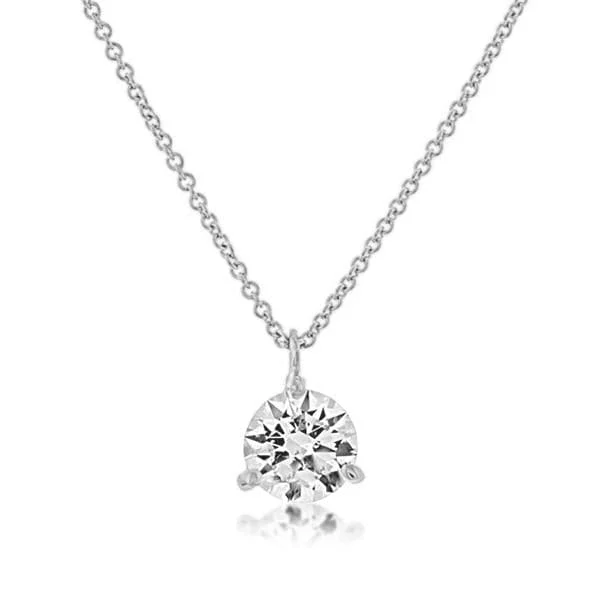 3/4 Carat Diamond Solitaire Necklace