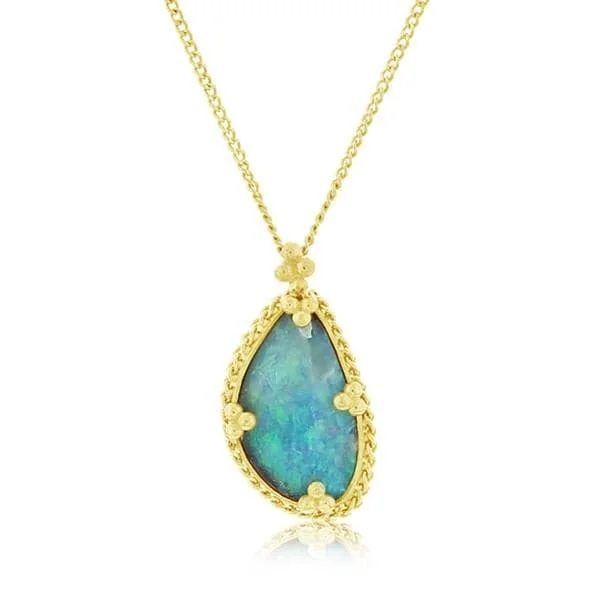 AMALI Opal Pendant Necklace