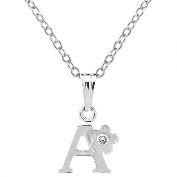 Children's Diamond "A" Pendant