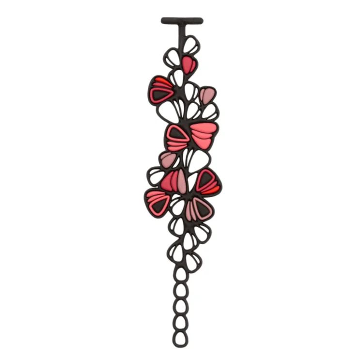 Dahlia Bracelet, Cherry