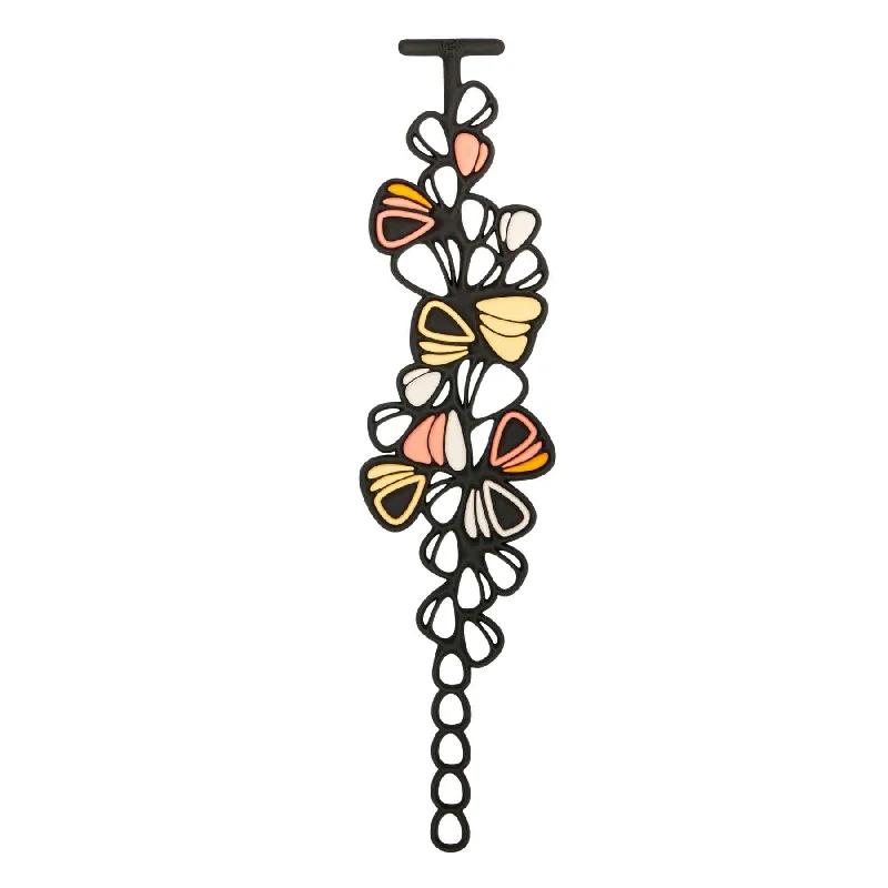 Dahlia Bracelet, Peach