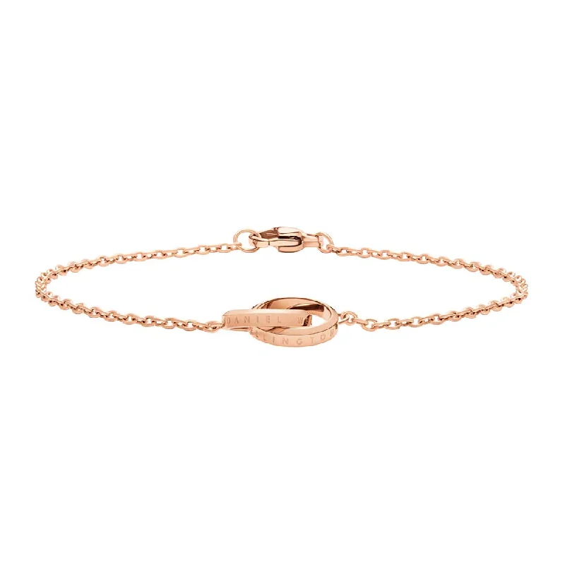 Daniel Wellington Rose Gold Plated Stainless Steel Elan Unity 175mm Bracelet