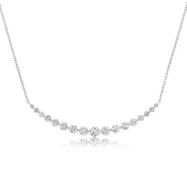 Diamond Bar Necklace