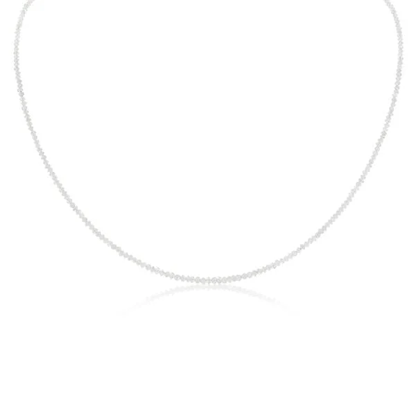 Diamond Bead Necklace