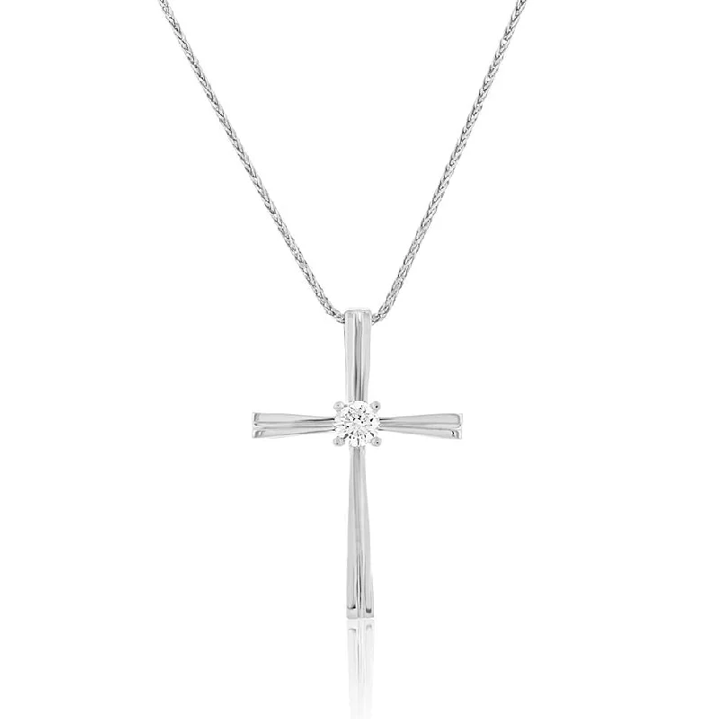 Diamond Cross Pendant