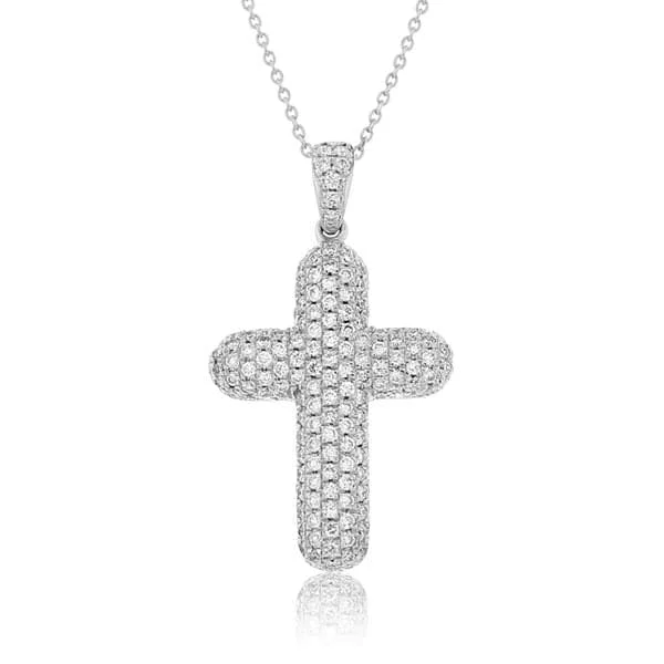 Diamond Pave Cross Pendant