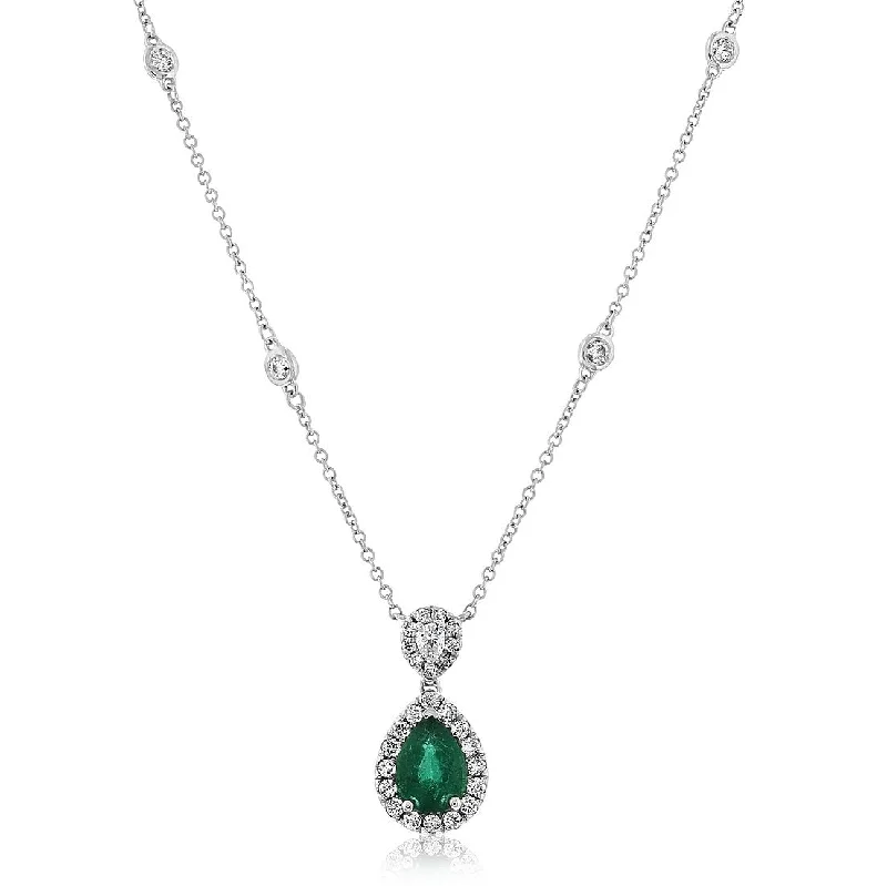 Emerald & Diamond Necklace