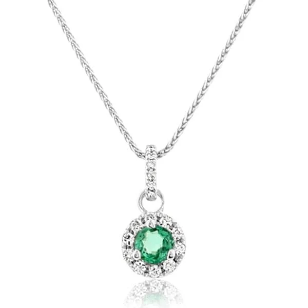 Emerald & Diamond Pendant