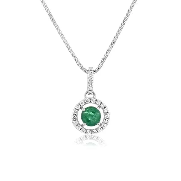 Emerald & Diamond Pendant