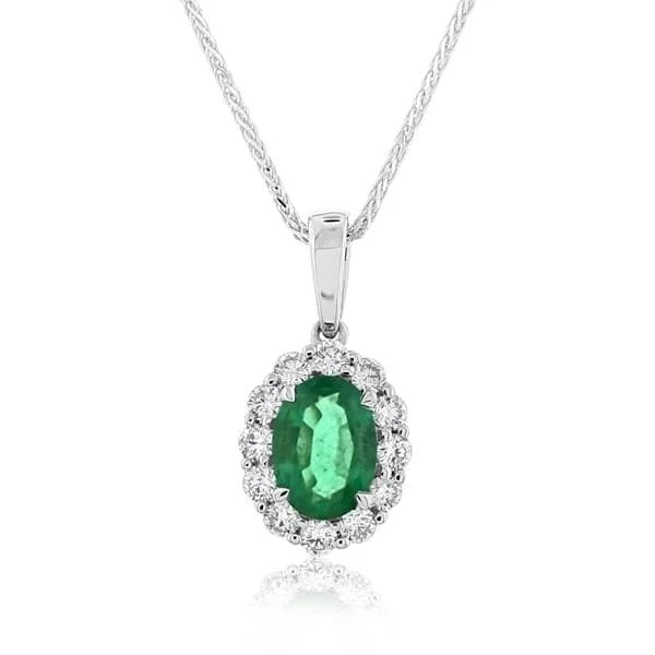 Emerald & Diamond Pendant