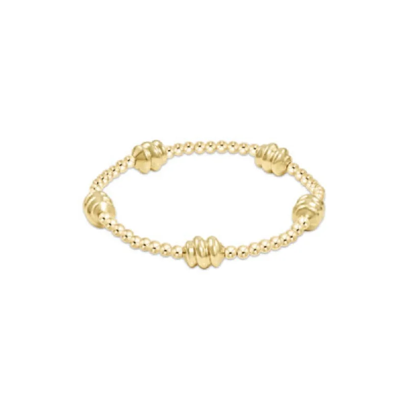 enewton 7.25" extends - Admire Gold 3mm Bead Bracelet - Gold