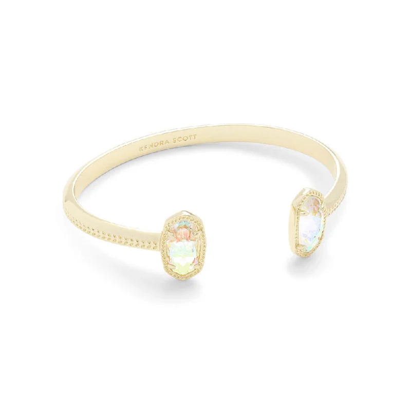 Kendra Scott Elton Cuff Bracelet in Dichroic Glass