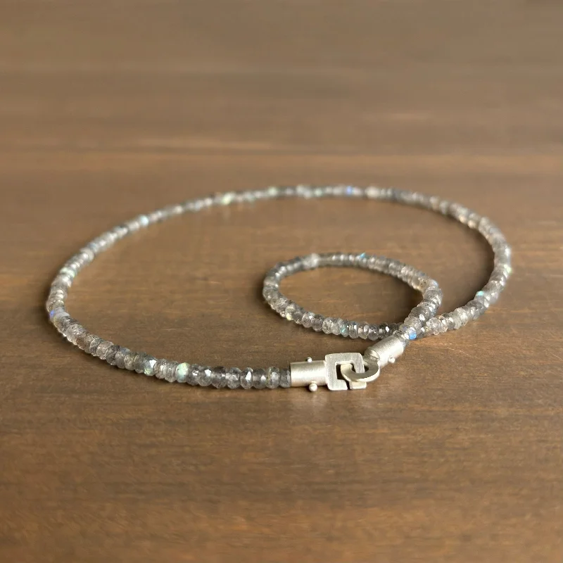 Labradorite Beaded Stone Strand