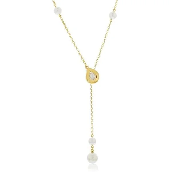 MIKIMOTO Pearl Station Necklace