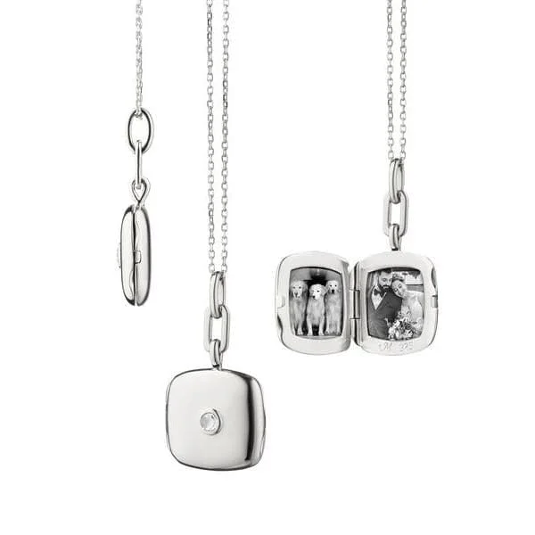 MONICA RICH KOSANN Slim Cushion Viv Locket